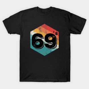 Vintage 1969 Retro Legendary, Birthday T-Shirt